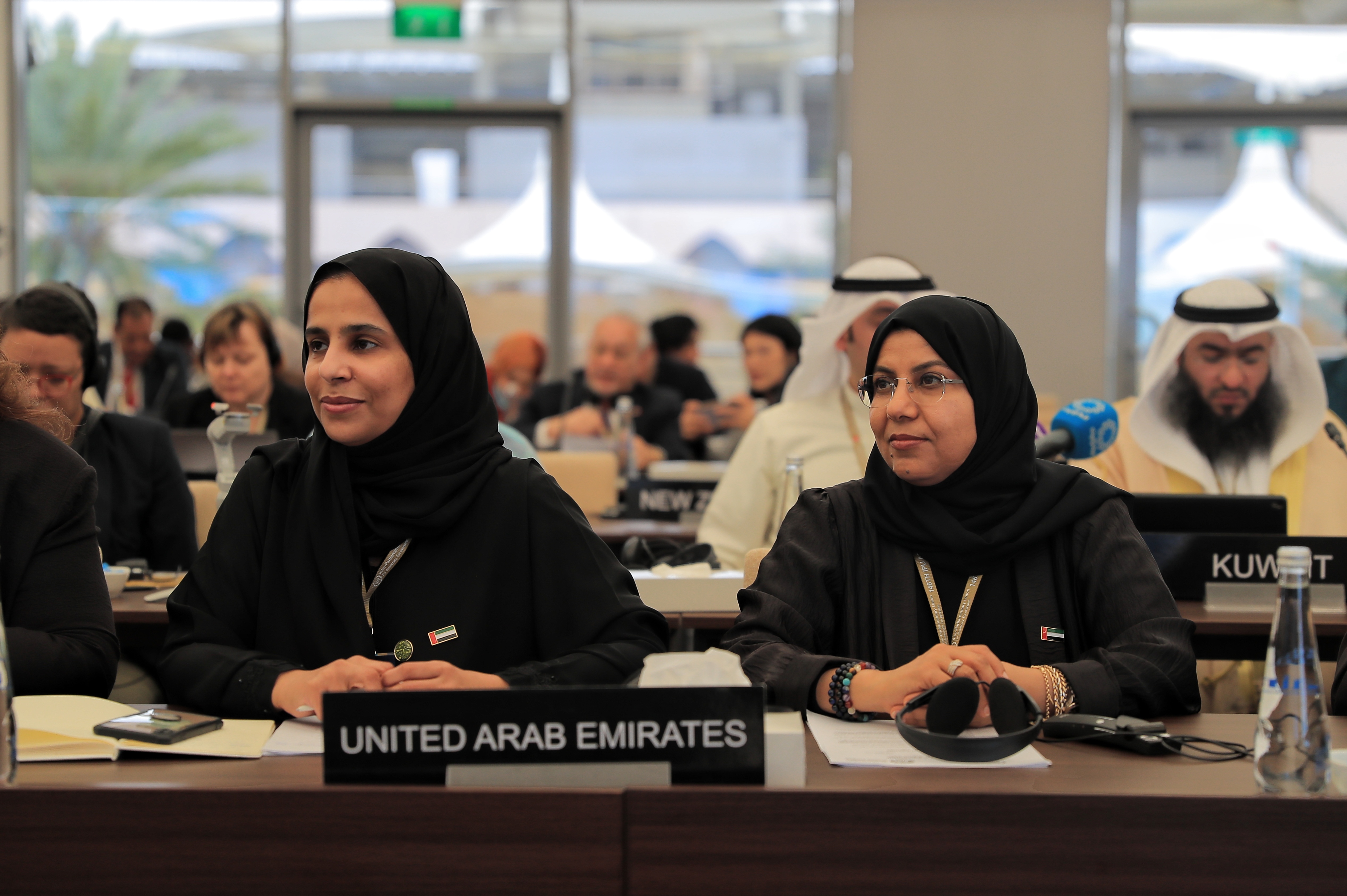 سعادة الدكتورة موزة العامري تشارك في اجتماع لجنة الديمقراطية وحقوق الإنسان ضمن اجتماعات الاتحاد البرلماني الدولي في البحرين