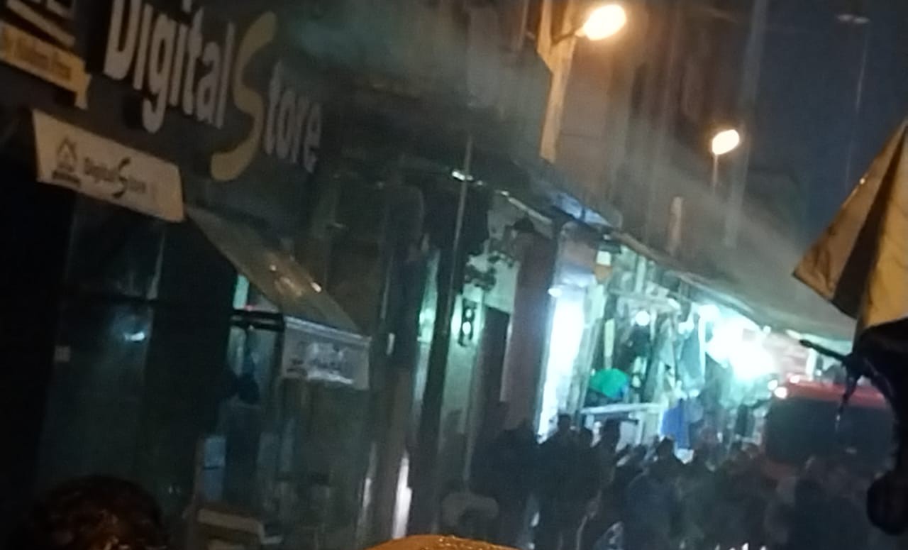 السيطرة على حريق بالمنشية وسط الاسكندرية