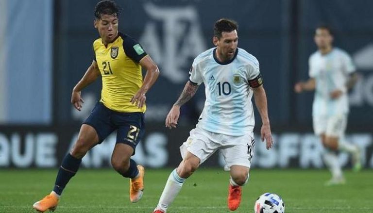 الأرجنتين ضد الإكوادور